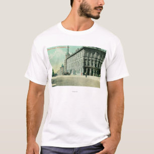 Buiten Uitzicht van de Masonic Temple T-shirt