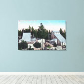 Buiten Uitzicht van de mijn van Pennsylvania Canvas Afdruk (Insitu (Houten vloer))