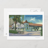 Buiten Uitzicht van de nationale Drink Hall Briefkaart (Voorkant / Achterkant)