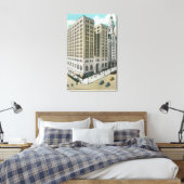 Buiten Uitzicht van de nationale spaarbank Canvas Afdruk (Insitu (Slaapkamer))