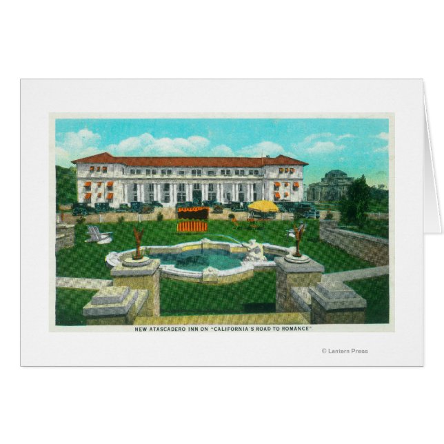 Buiten Uitzicht van de New Atascadero Inn Bungalow (Voorkant Horizontaal)