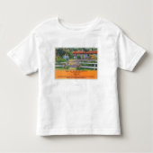 Buiten Uitzicht van de New El Rancho Motel Kinder Shirts (Voorkant)