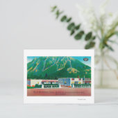 Buiten Uitzicht van de Noordelijke Autorechtbank v Briefkaart (Staand voorkant)