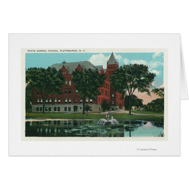 Buiten Uitzicht van de normale staatsschool (Voorkant Horizontaal)
