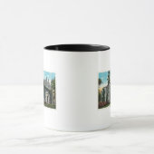 Buiten Uitzicht van de Oakland Mansion Mok (Midden)