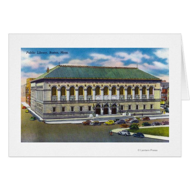 Buiten Uitzicht van de openbare bibliotheek (Voorkant Horizontaal)