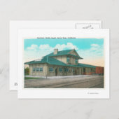 Buiten Uitzicht van de opslagplaats van de zuideli Briefkaart (Voorkant / Achterkant)