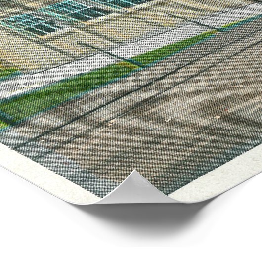 Buiten Uitzicht van de opslagplaats van de zuideli Poster (Hoek)