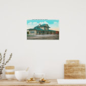 Buiten Uitzicht van de opslagplaats van de zuideli Poster (Keuken)