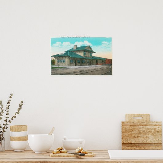 Buiten Uitzicht van de opslagplaats van de zuideli Poster (Keuken)