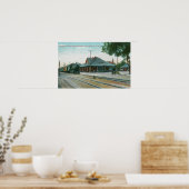 Buiten Uitzicht van de opslagplaats van het zuidel Poster (Keuken)