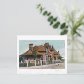 Buiten Uitzicht van de OSL-depot Nampa, ID Briefkaart (Staand voorkant)