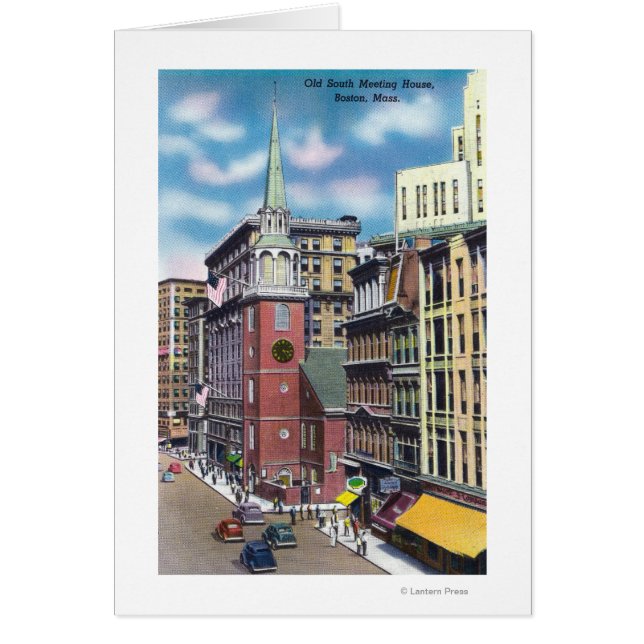 Buiten Uitzicht van de Oude bijeenkomst van de Sou (Voorkant)