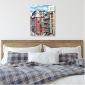 Buiten Uitzicht van de Oude bijeenkomst van de Sou Canvas Afdruk (Insitu (Slaapkamer))