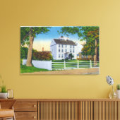 Buiten Uitzicht van de Oude Folgerbeveiliging Canvas Afdruk (Insitu (Woonkamer))