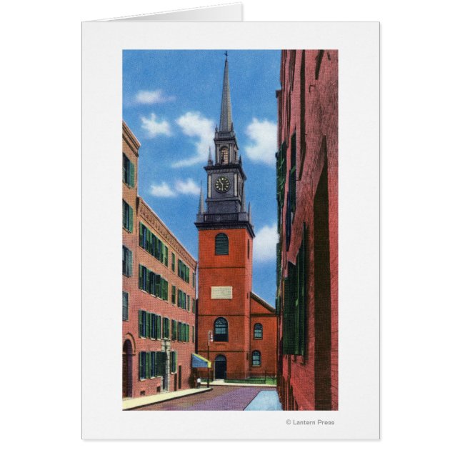 Buiten Uitzicht van de oude Noord-Kerk (Voorkant)