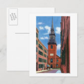 Buiten Uitzicht van de oude Noord-Kerk Briefkaart (Voorkant / Achterkant)