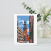 Buiten Uitzicht van de oude Noord-Kerk Briefkaart (Staand voorkant)