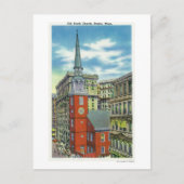 Buiten Uitzicht van de Oude Zuidkerk Briefkaart (Voorkant)