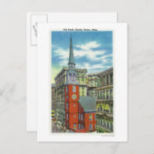 Buiten Uitzicht van de Oude Zuidkerk Briefkaart (Voorkant / Achterkant)