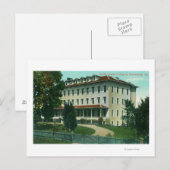 Buiten Uitzicht van de Pacific Union College Briefkaart (Voorkant / Achterkant)