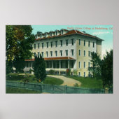 Buiten Uitzicht van de Pacific Union College Poster (Voorkant)