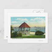 Buiten Uitzicht van de parel van Orr's Island Briefkaart (Voorkant / Achterkant)