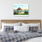 Buiten Uitzicht van de parel van Orr's Island Canvas Afdruk (Insitu (Slaapkamer))