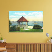 Buiten Uitzicht van de parel van Orr's Island Canvas Afdruk (Insitu (Woonkamer))