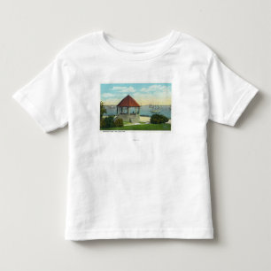 Buiten Uitzicht van de parel van Orr's Island Kinder Shirts