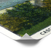 Buiten Uitzicht van de parel van Orr's Island Poster (Hoek)