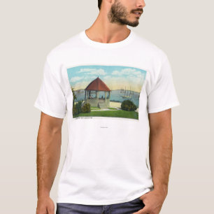 Buiten Uitzicht van de parel van Orr's Island T-shirt