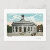 Buiten Uitzicht van de post Kantoor 2 Briefkaart (Voorkant)