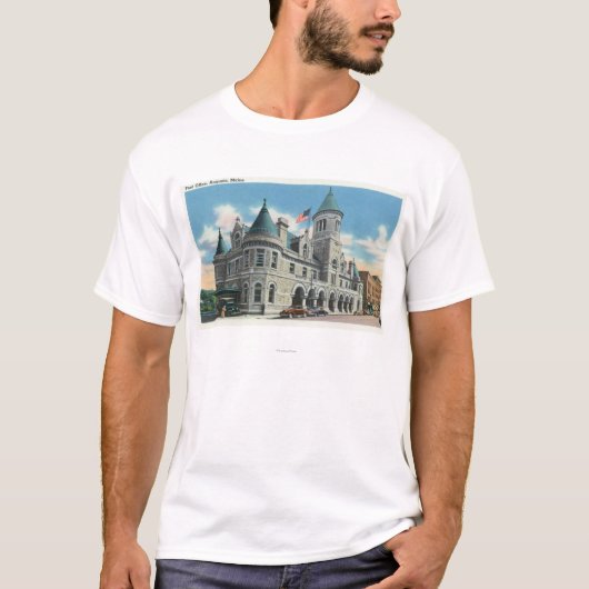 Buiten Uitzicht van de post Kantoor 4 T-shirt (Voorkant)