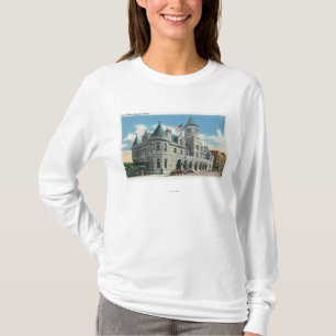 Buiten Uitzicht van de post Kantoor 4 T-shirt