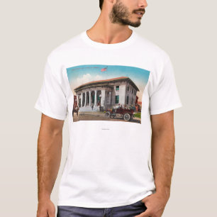 Buiten Uitzicht van de Post OfficeSanta Rosa, CA T-shirt