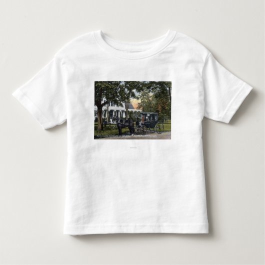 Buiten Uitzicht van de post Quarters Kinder Shirts (Voorkant)
