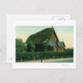 Buiten Uitzicht van de presbyteriaanse kerk Briefkaart (Voorkant / Achterkant)