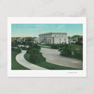 Buiten Uitzicht van de Presidio Terrace Briefkaart