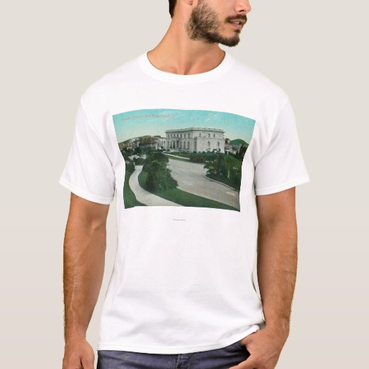 Buiten Uitzicht van de Presidio Terrace T-shirt (Voorkant)