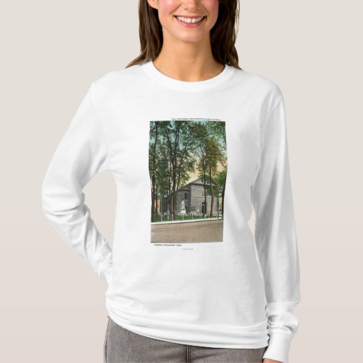 Buiten Uitzicht van de protestantse Nederlandse ke T-shirt (Voorkant)