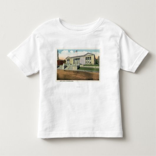 Buiten Uitzicht van de Rekenkamer Kinder Shirts (Voorkant)