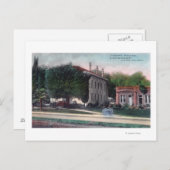 Buiten Uitzicht van de Rekenkamer: Lakeport, CA Briefkaart (Voorkant / Achterkant)