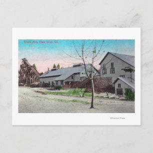 Buiten Uitzicht van de Rijk mijn Briefkaart