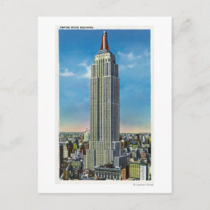 Buiten Uitzicht van de Rijk State Bldg Briefkaart