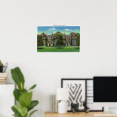 Buiten Uitzicht van de Rockefeller Hall, Vassar Poster (Thuiskantoor)