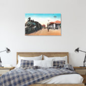 Buiten Uitzicht van de RR van het noordwestelijke  Canvas Afdruk (Insitu (Slaapkamer))