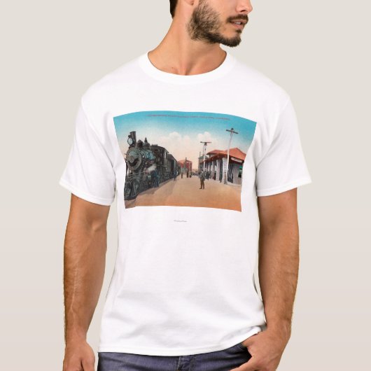Buiten Uitzicht van de RR van het noordwestelijke  T-shirt (Voorkant)