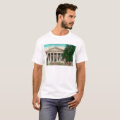 Buiten Uitzicht van de Scottish Rite Temple T-shirt (Voorkant volledig)