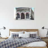 Buiten Uitzicht van de Sint-Helena Post-Kantoor Canvas Afdruk (Insitu (Slaapkamer))